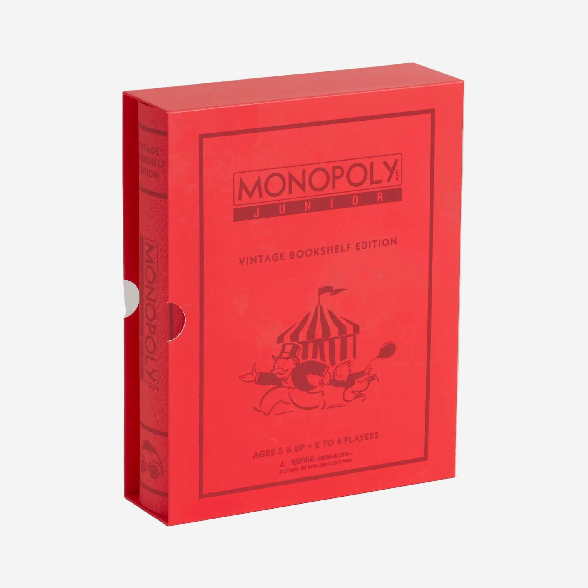Stalo žaidimas. Monopoly Junior Vintage Bookshelf Edition