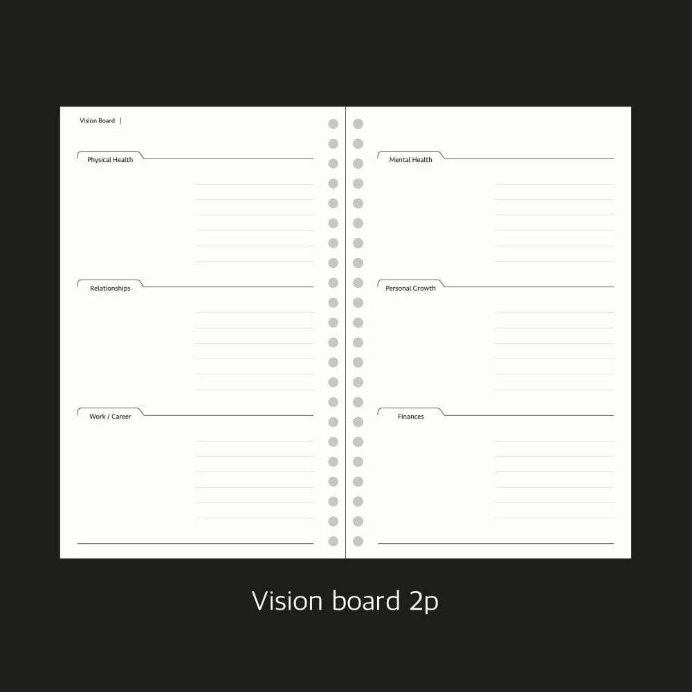 Planuotė. Archive Undated Weekly Planner