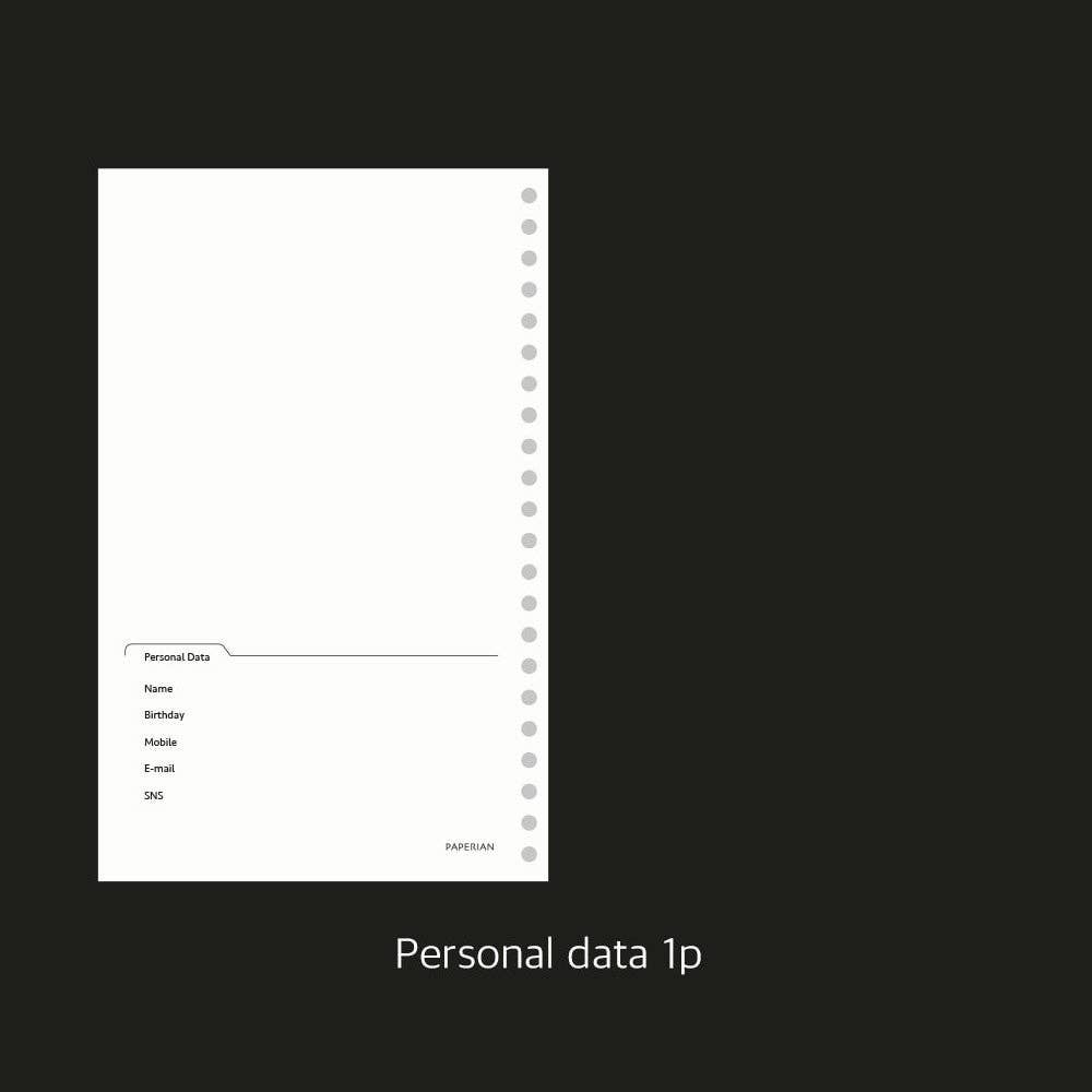 Planuotė. Archive Undated Weekly Planner