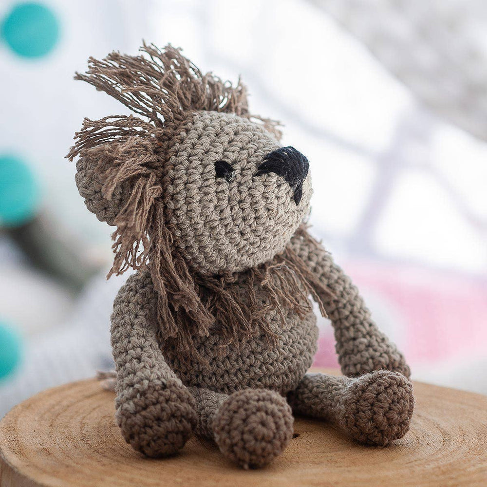 Nėrimo rinkinys. Lion Leroy Eco Barbante