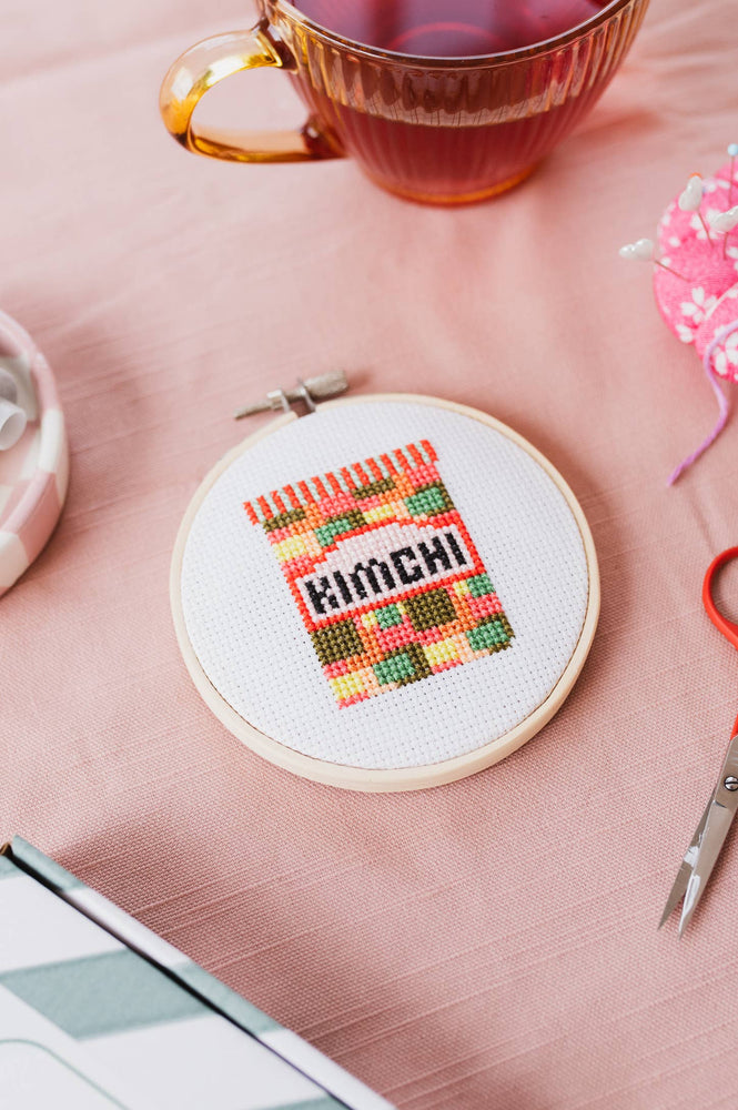 Siuvinėjimo rinkinys. Kimchi Cross Stitch Kit