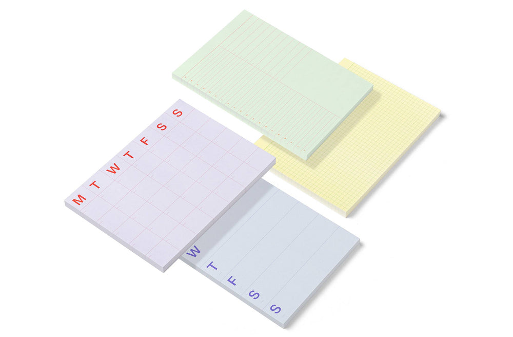 Užrašų blokas. Notepad Medium [Time-block]
