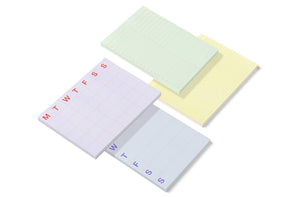 Užrašų blokas. Notepad Medium [Time-block]