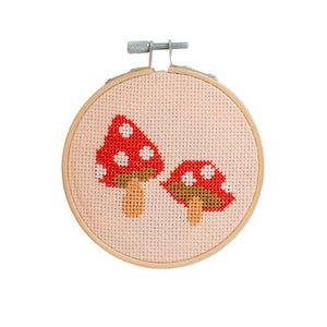 Siuvinėjimo rinkinys. Toadstool Cross Stitch Kit