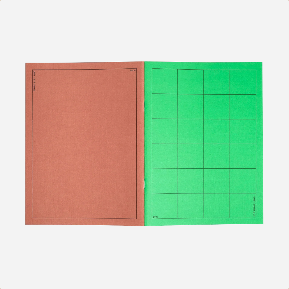 Užrašinė. Booq [Green Brown]