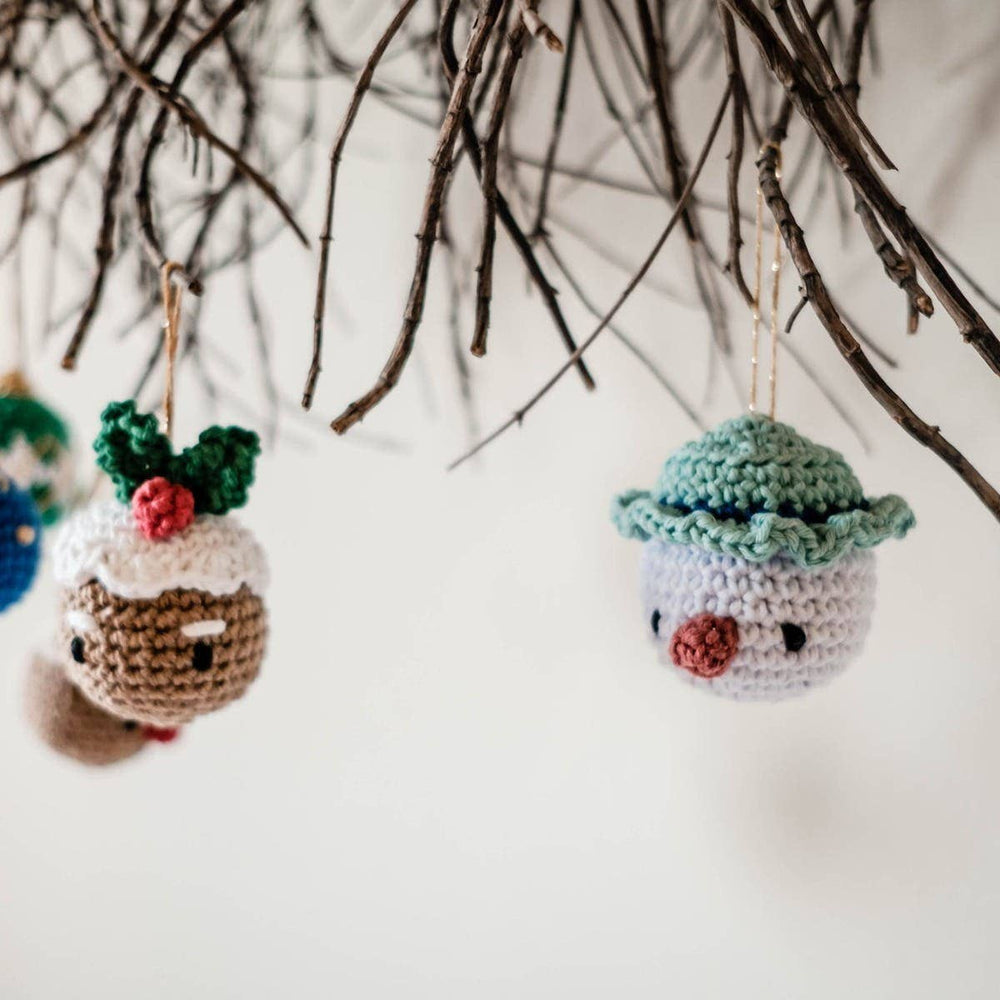 Nėrimo rinkinys. DIY Crochet Kit [Xmas Wonderland Baubles