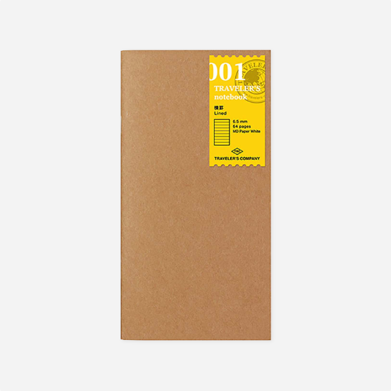 Užrašinės papildymas. TN Regular 001 Refill [Lined Notebook]