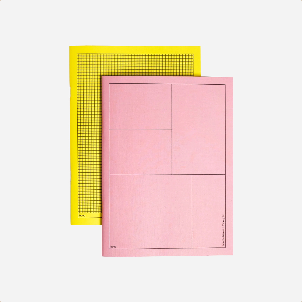 Užrašinė. Booq [Pink Yellow]