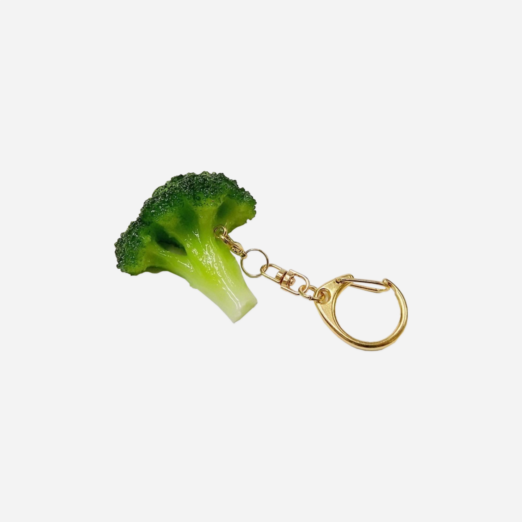 Raktų pakabukas. Broccoli Keychain