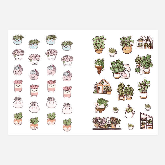 Knyga. Cozy Home: A Cute'n'Cozy Little Sticker Book