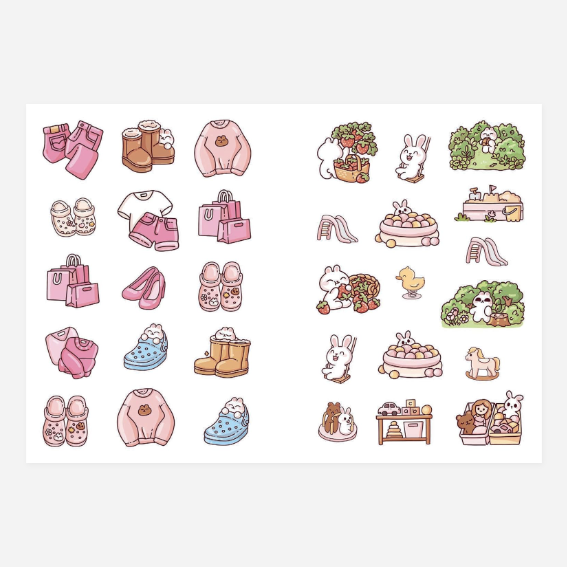 Knyga. Cozy Home: A Cute'n'Cozy Little Sticker Book