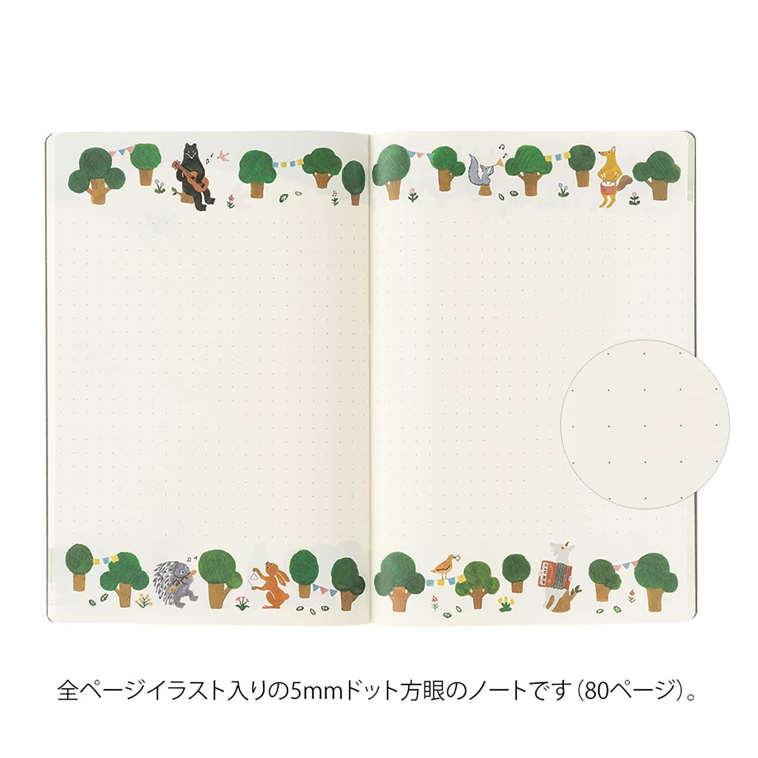 Užrašinė. Yuru Log Notebook [B6]