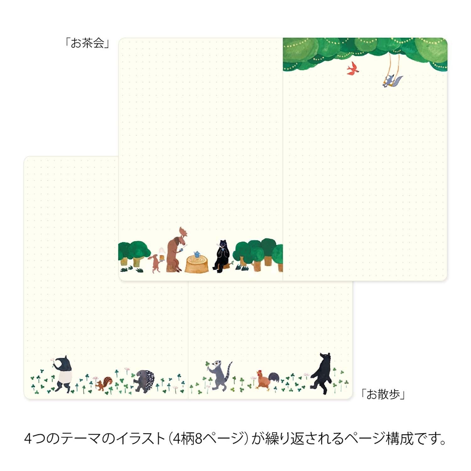 Užrašinė. Yuru Log Notebook [B6]