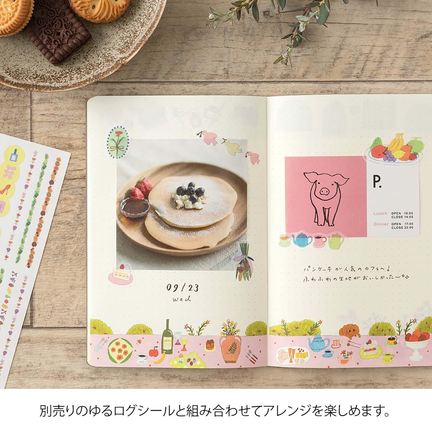 Užrašinė. Yuru Log Notebook [B6]