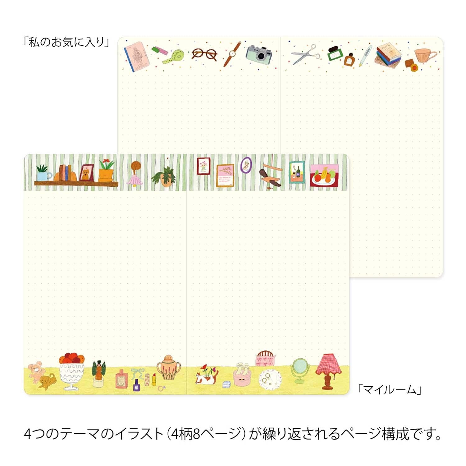 Užrašinė. Yuru Log Notebook [B6]