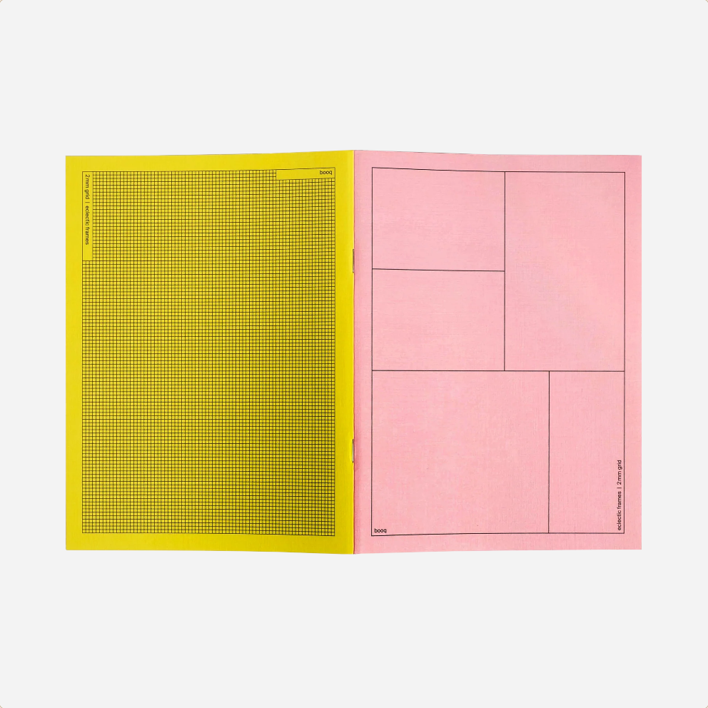 Užrašinė. Booq [Pink Yellow]