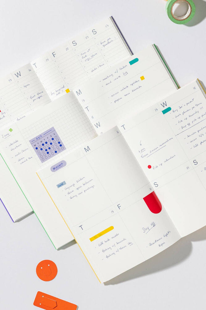 Planuotė. Undated Planner A5 [Lemon]