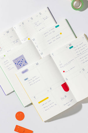 Planuotė. Undated Planner A5 [Lemon]