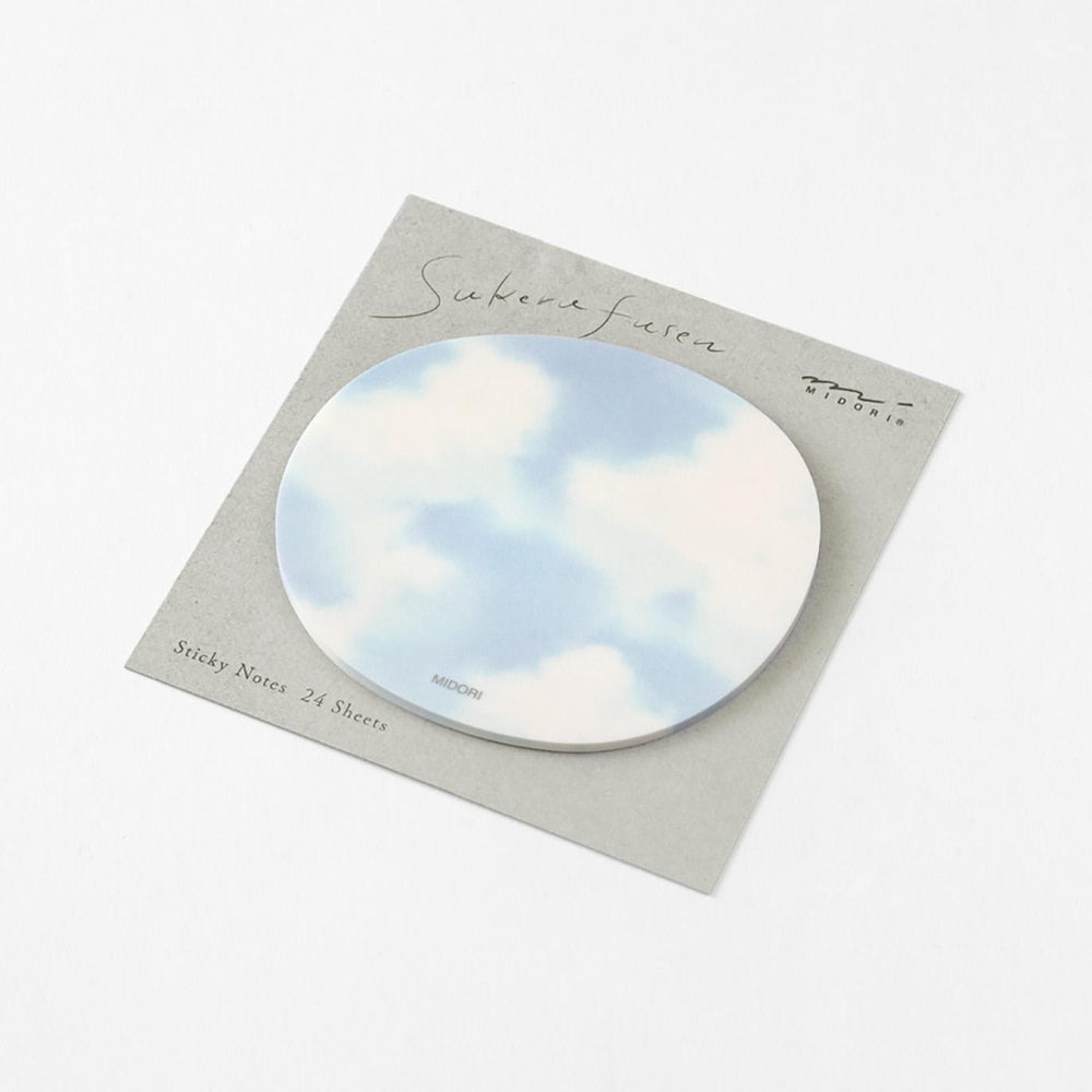 Lipnūs lapeliai. Transparency Sky [Light Blue]