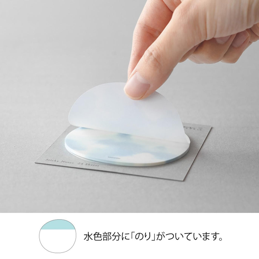 Lipnūs lapeliai. Transparency Sky [Light Blue]