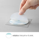 Lipnūs lapeliai. Transparency Sky [Light Blue]