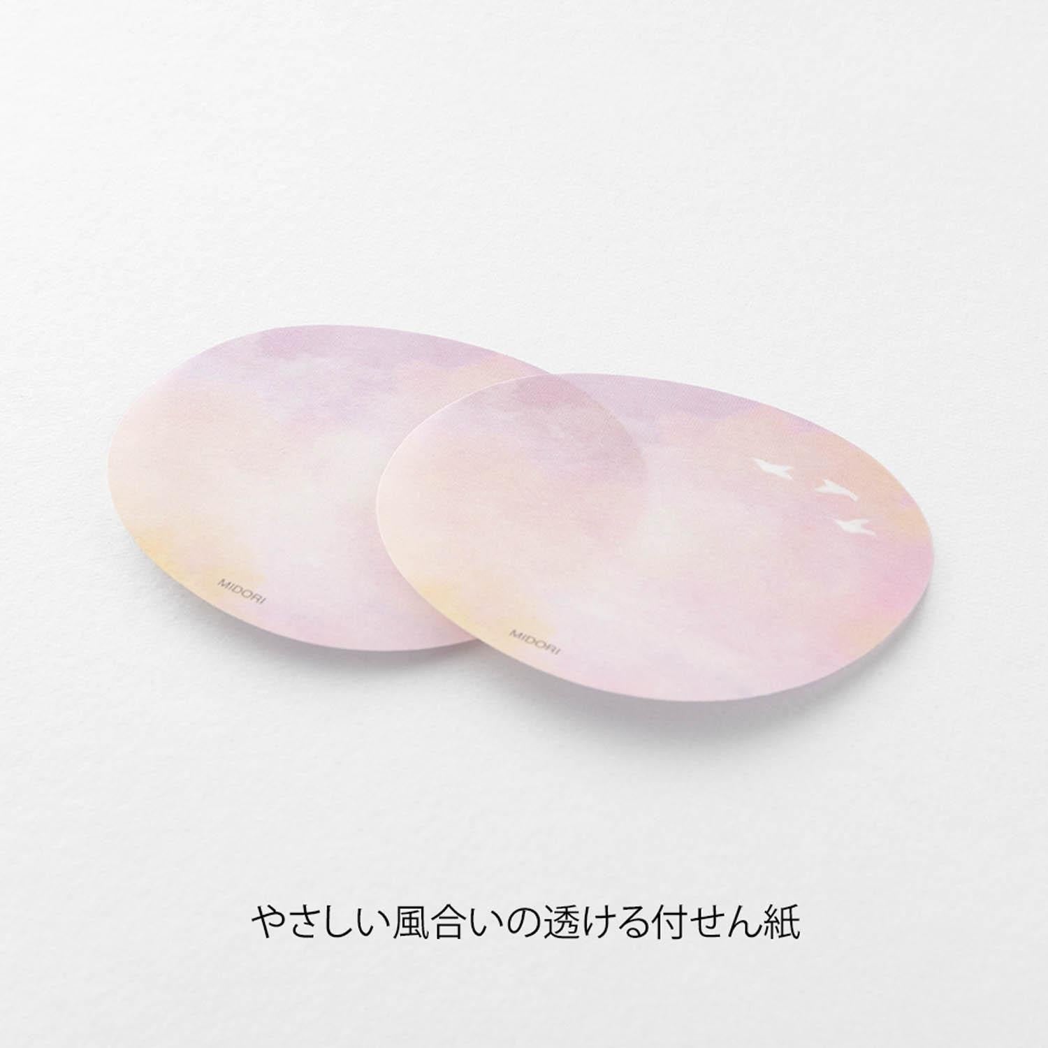 Lipnūs lapeliai. Transparency Sunset