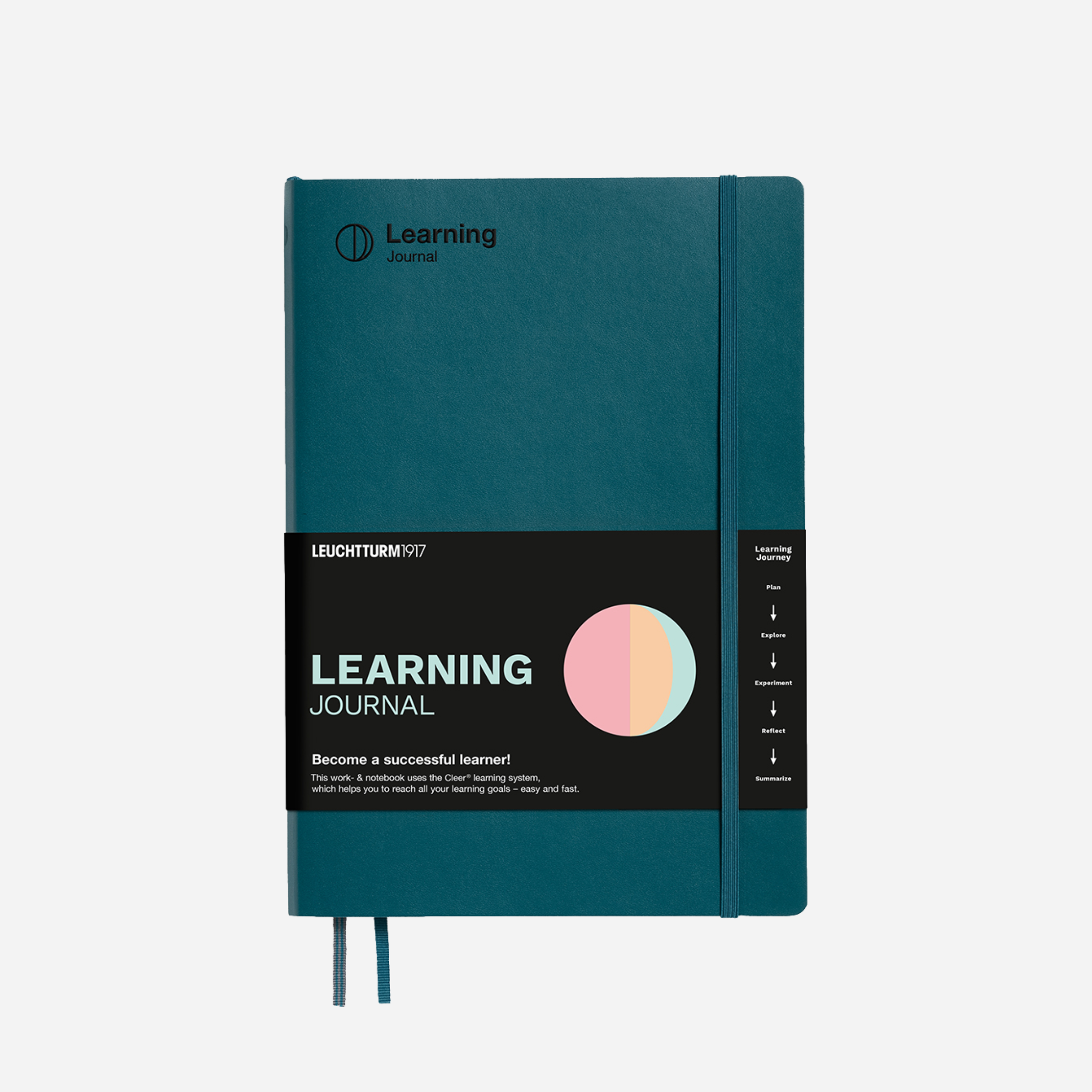 Planuotė. Learning Journal (B5), Softcover [Pacific Green]