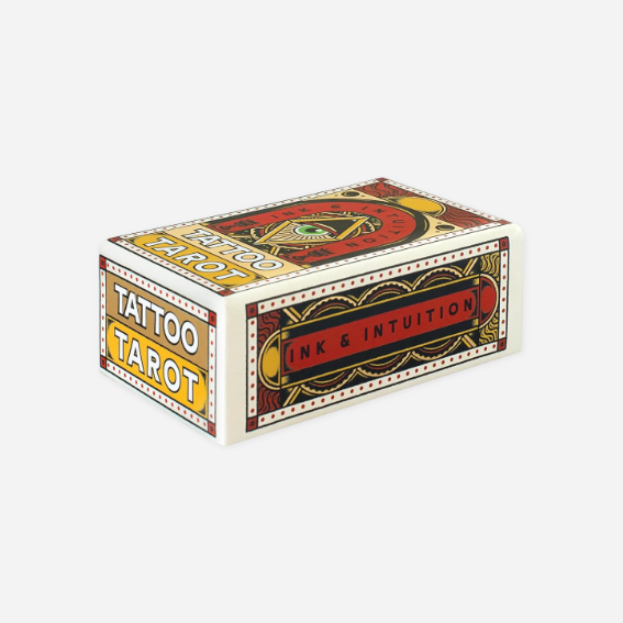 Kortelės. Tattoo Tarot Mini Deck