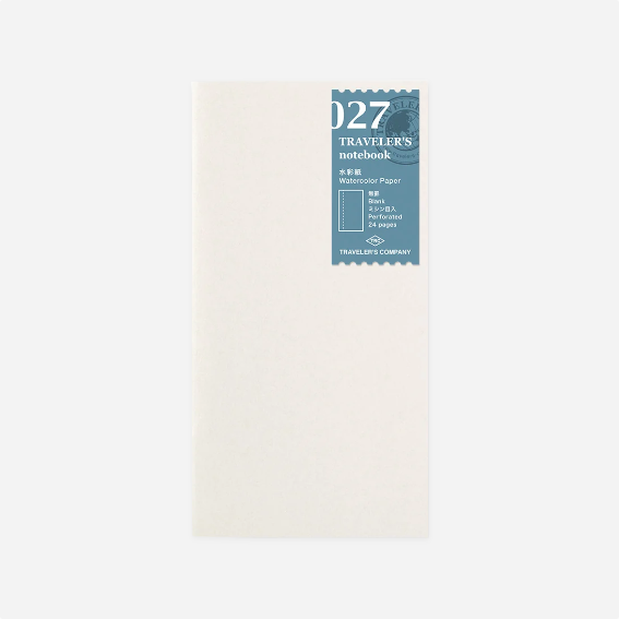 Užrašinės papildymas. TN Regular 027 Refill [Watercolor Paper]