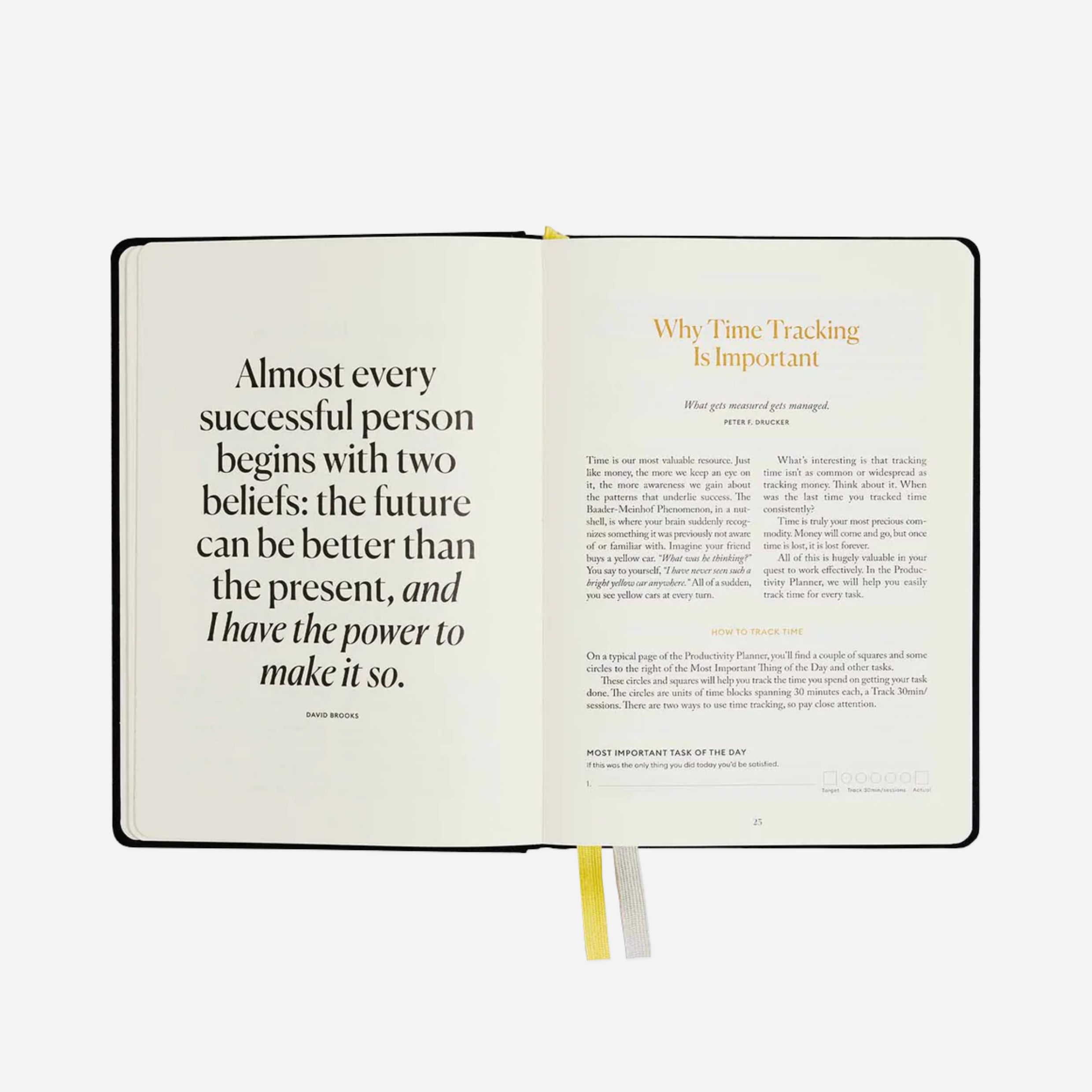 Užduočių knyga. Productivity Planner [Black]