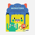 Knyga. Monsters Coloring Book and Stickers