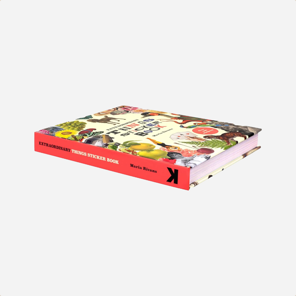 Knyga. Extraordinary Things Sticker Book
