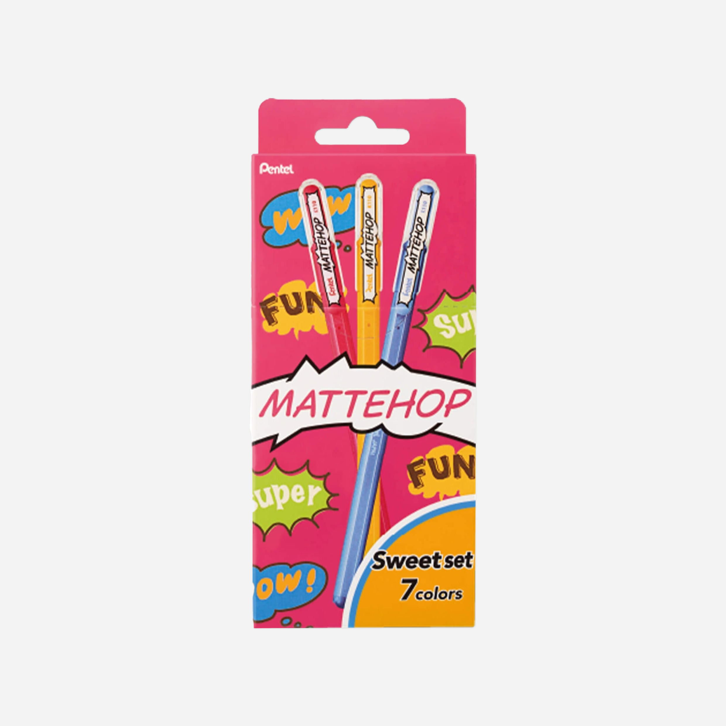 Rašikliai. Mattehop Gel Pen [Sweet Set]