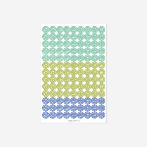 Lipdukai.  Colour Palette Stickers [Face]