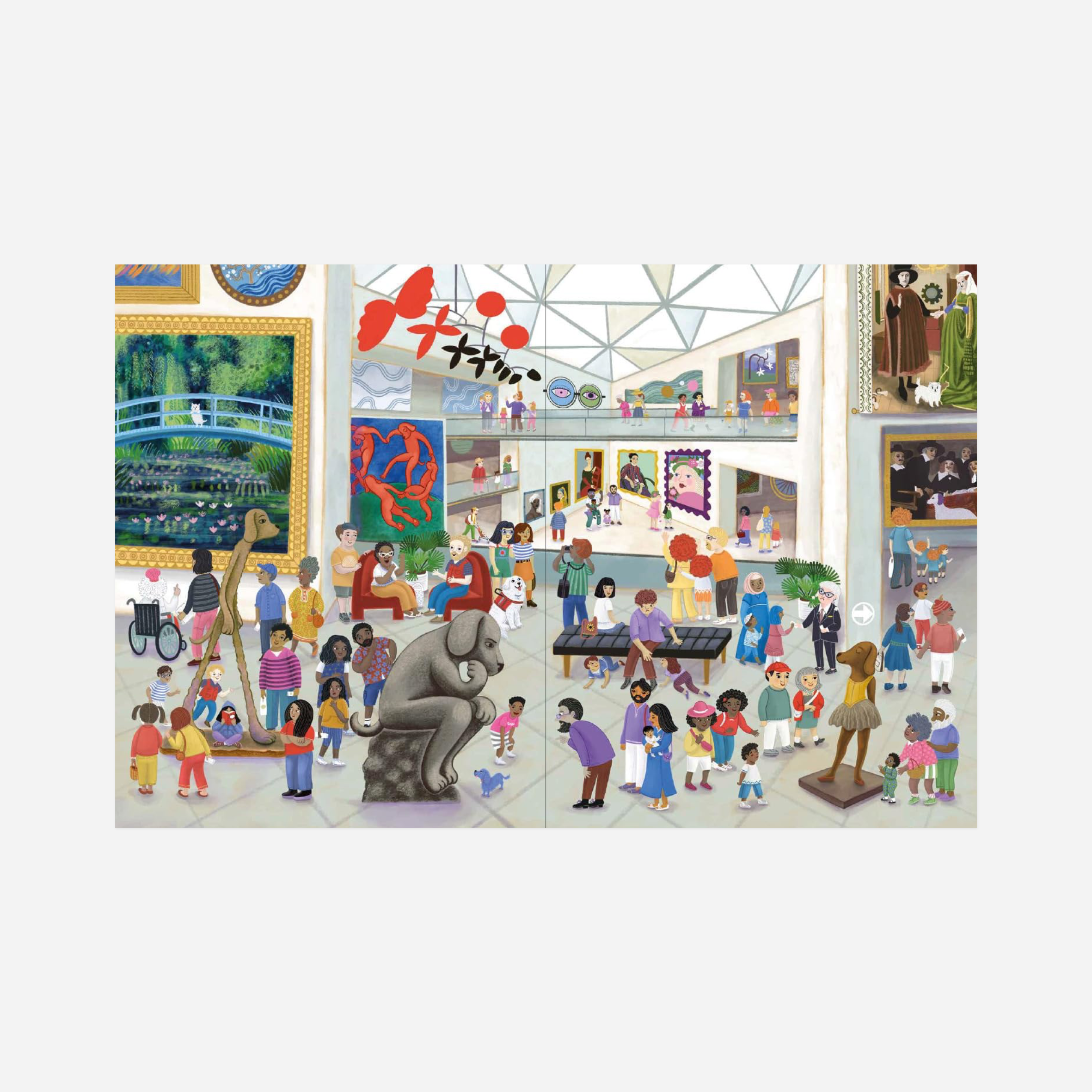 Knyga. A Day at the Museum