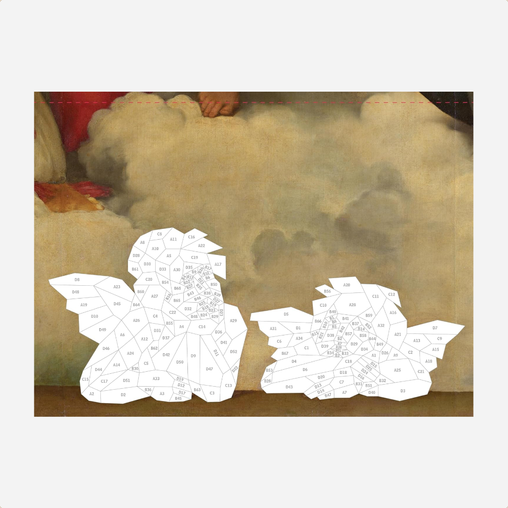 Užduočių knyga. Paint by Sticker Works of Art