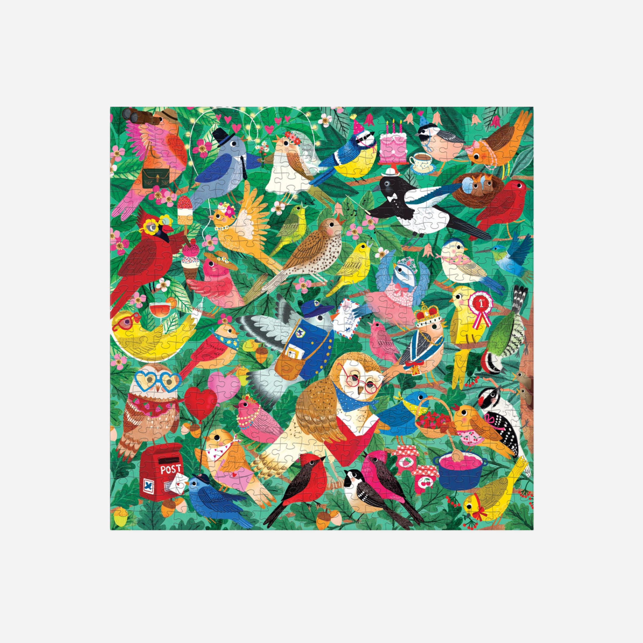 Dėlionė. Birding Around Family Puzzle