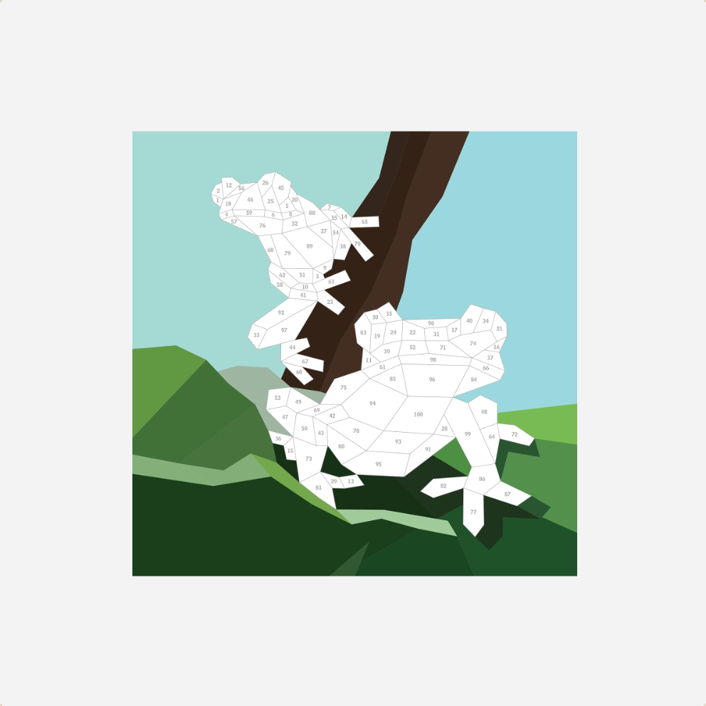 Užduočių knyga. Paint by Sticker Kids Pets