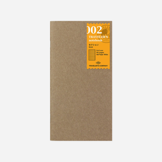 Užrašinės papildymas. TN Regular 002 Refill [Grid Notebook]