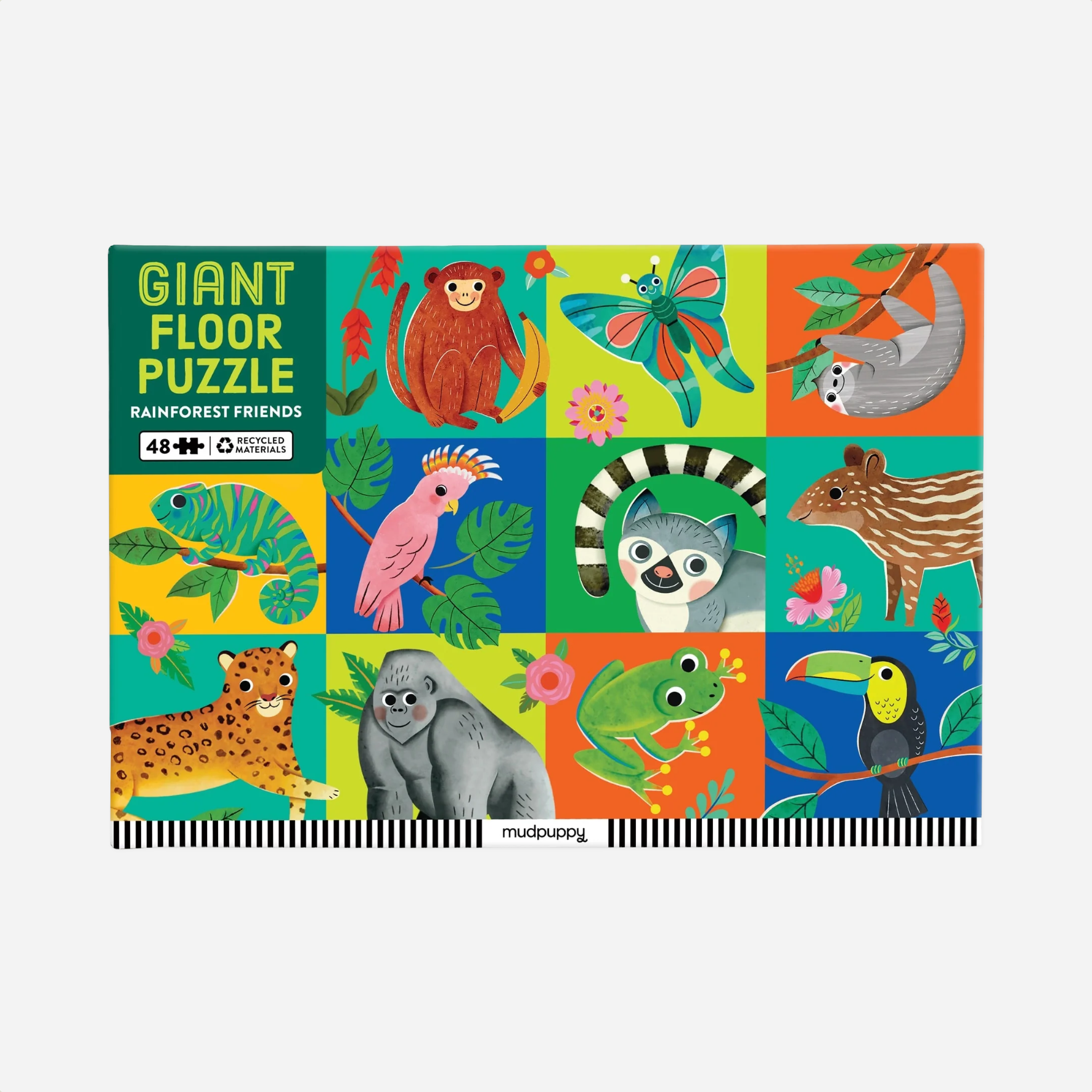 Dėlionė. Giant Floor Puzzle [Rainforest Friends]