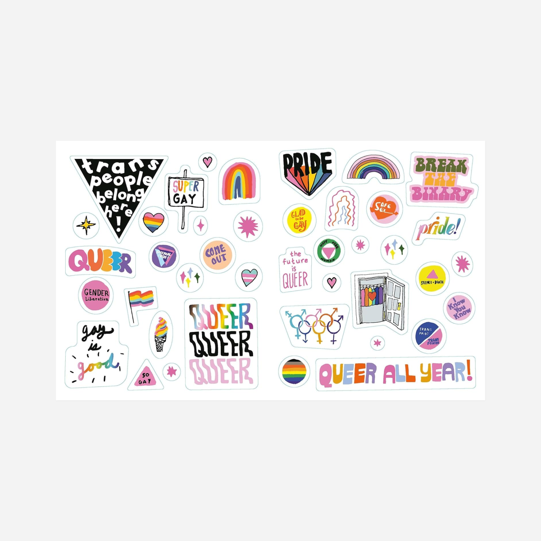 Knyga. The Big Book of Queer Stickers