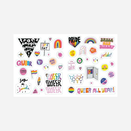 Knyga. The Big Book of Queer Stickers