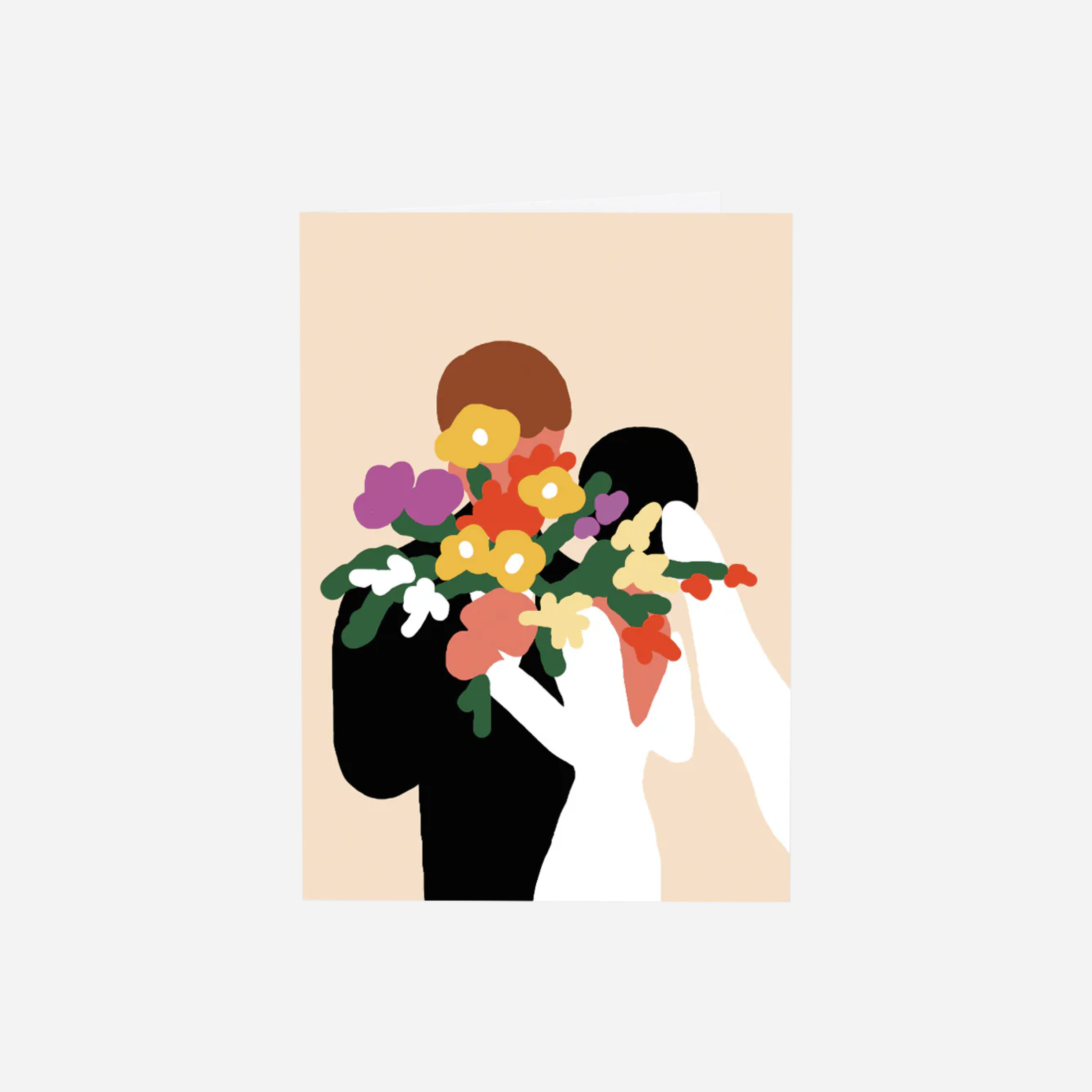 Atvirukas. Wedding Day Flowers