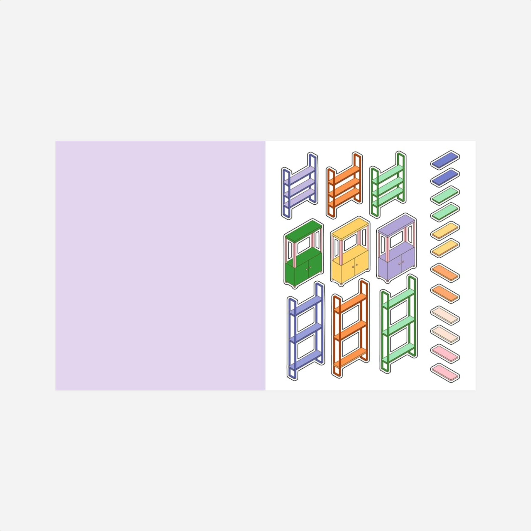 Knyga. Cute'n'Cozy Sticker Therapy [Coffee Shops]
