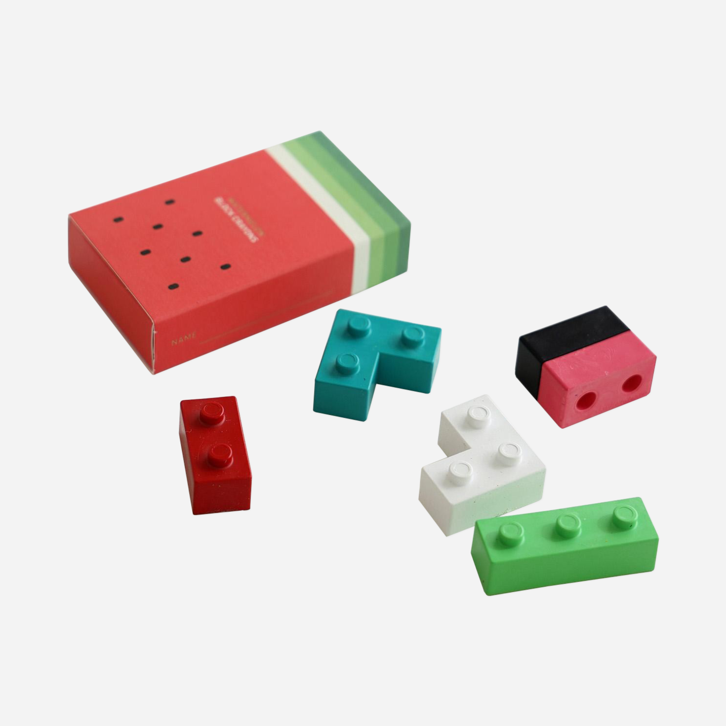 Vaškinės kreidelės. Crayon Block [Watermelon]