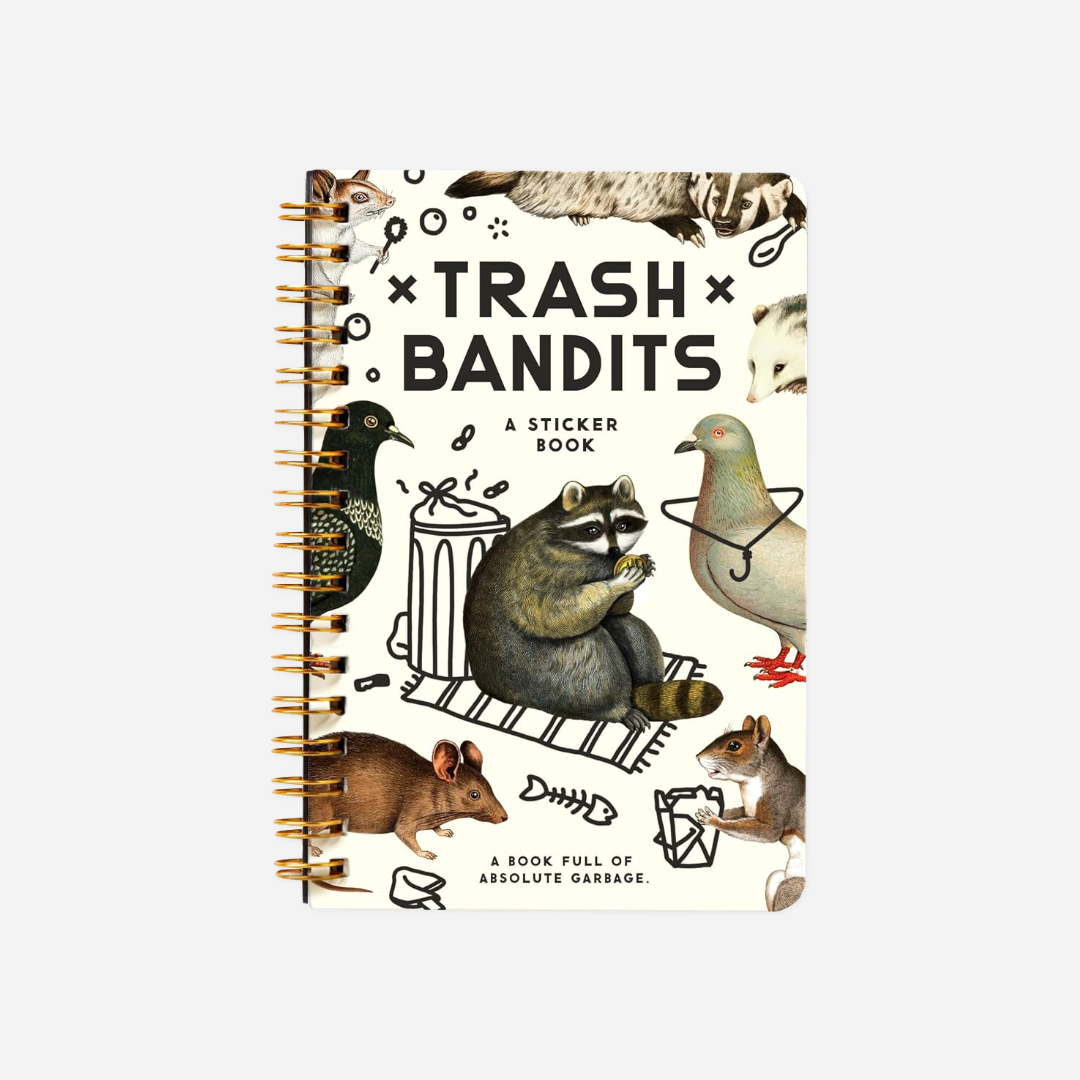 Knyga. Trash Bandits Sticker Book