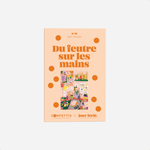 Dėlionė. Du feutre sur les mains