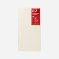 Užrašinės papildymas. TN Regular 012 Refill [Sketch Paper Notebook]