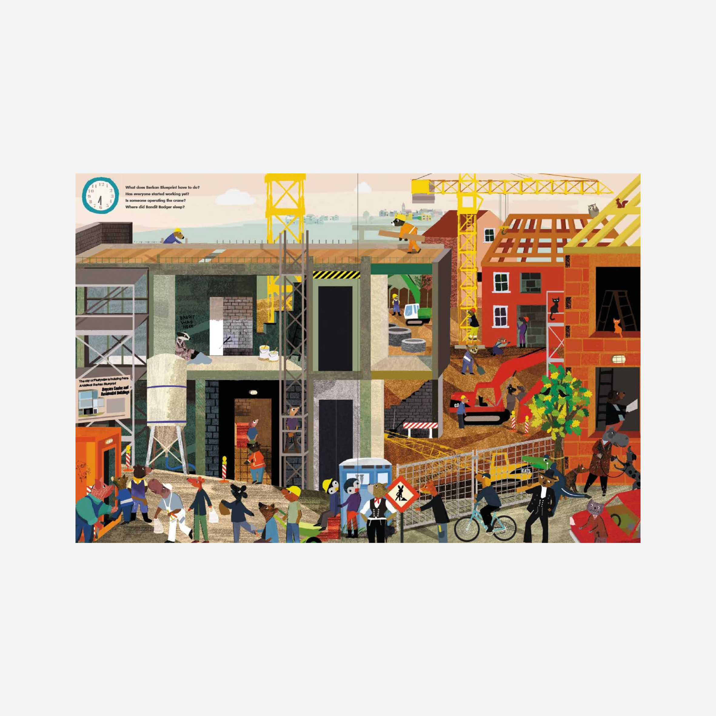 Knyga. Day on Fluffyville Construction Site