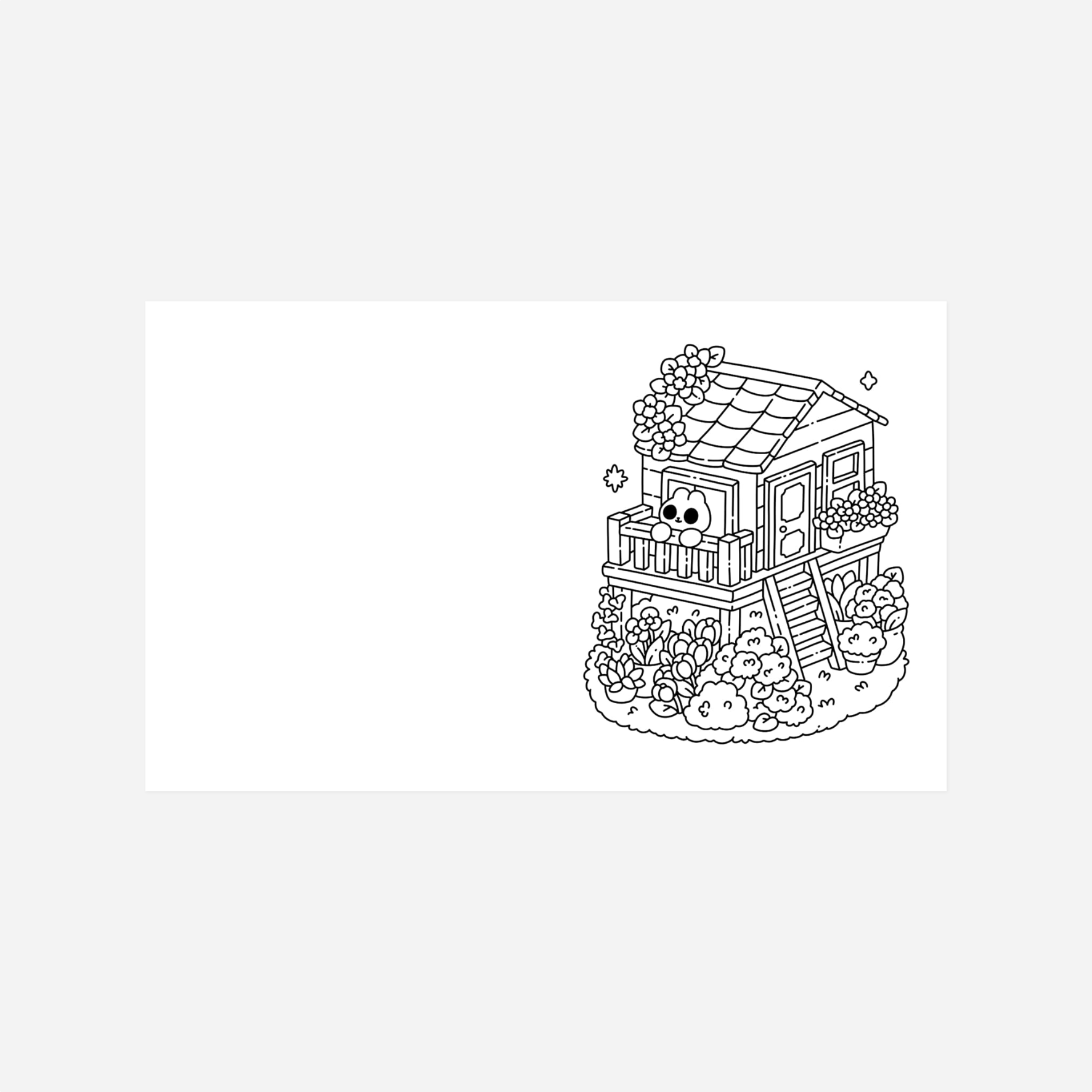 Knyga. Cute'n'Cozy Colouring World